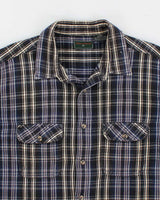 Mens Blue Field &amp; Stream Flannel Shirt - L