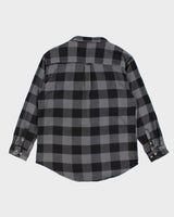 Mens Grey Field &amp; Stream Flannel Shirt - XL