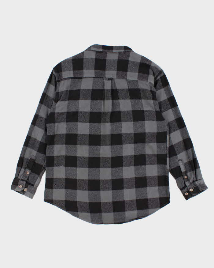 Mens Grey Field & Stream Flannel Shirt - XL