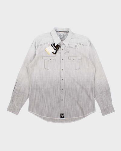 Rock 47 by Wrangler Grey Western Shirt - XL