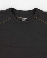Mens Black Arc'teryx Recreational Tee Shirt - M