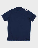 Deadstock Mens Blue Adidas Football Club Jersey - L