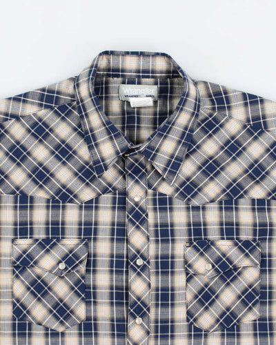 Vintage Mens Wrangler Checked Shirt - XXL