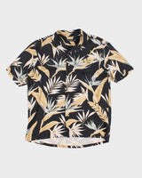 Mens Nautica Floral Print Hawaiian Shirt - L