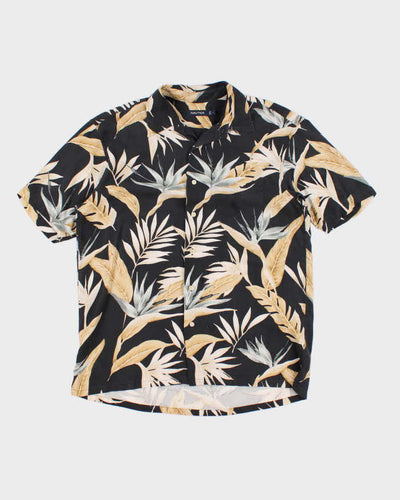 Mens Nautica Floral Print Hawaiian Shirt - L