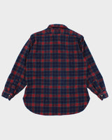 Mens Pendleton Plaid Button Up Pure Wool Shirt - S