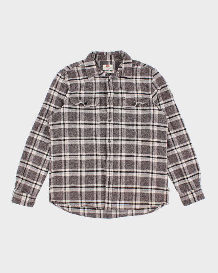 Fjall Raven Check Flannel Shirt - L