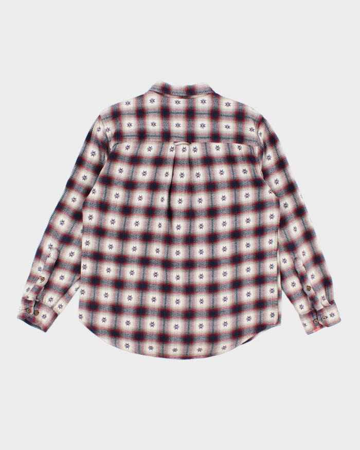 00s Woolrich Patterned Flannel Shirt - M