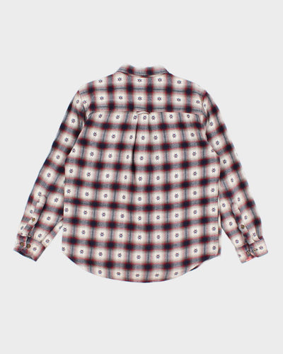00s Woolrich Patterned Flannel Shirt - M