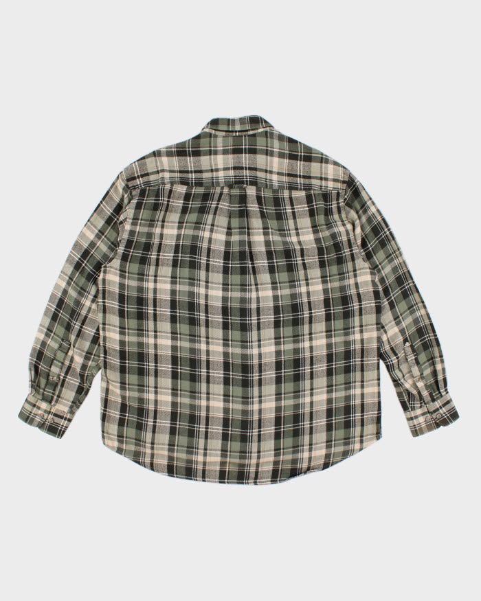 Vintage 90s Arnold Palmer Green Flannel Shirt - XL