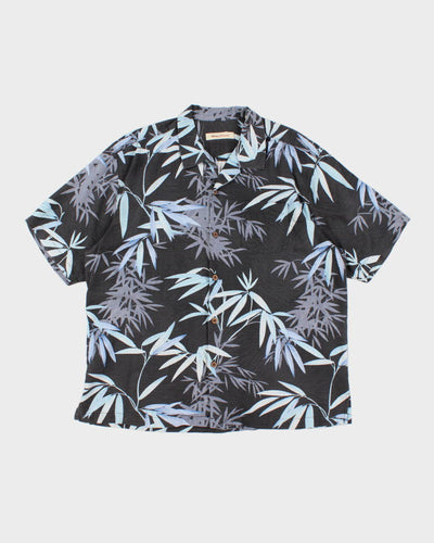 Vintage Men's blue Tommy Bahama Hawaiian Shirt - XL