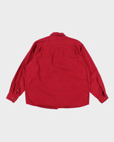 Vintage 90s Wrangler Red Shirt - XL