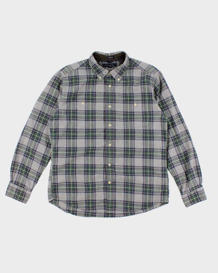 00s Tommy Hilfiger Plaid Shirt - L