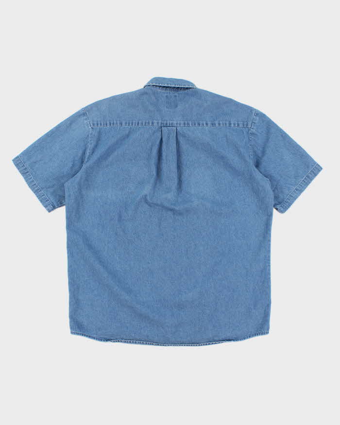 Genuine Dickies Short Sleeved Denim Shirt - XL