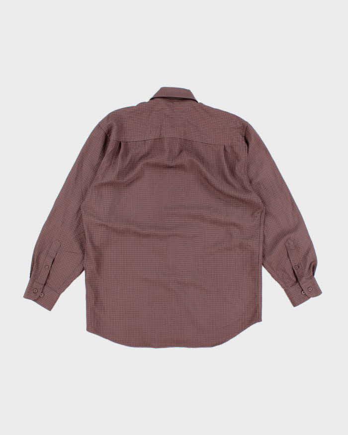 Vintage 90s Pierre Cardin Mauve Shirt - M