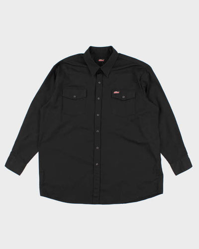 00s Genuine Dickies Black Shirt - XXL