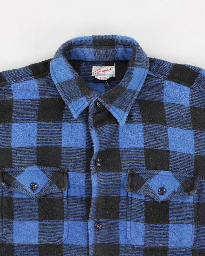Vintage Champion Thick Flannel Shirt - XXXL
