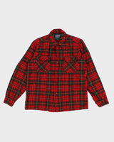 Vintage 60s Pendleton Wool Flannel Shirt - M