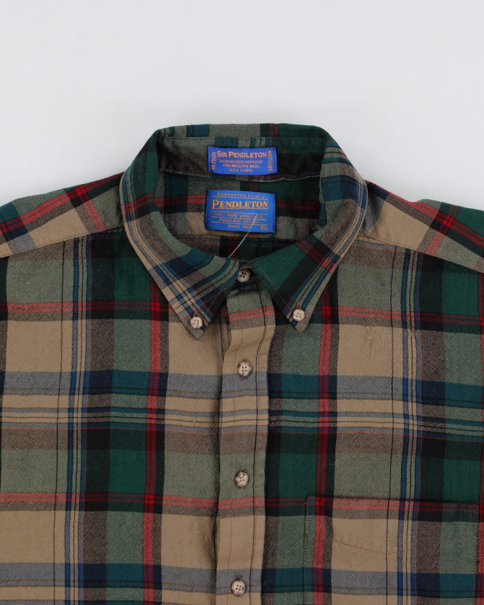Pendleton Wool Flannel Shirt - XL