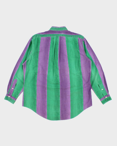 Vintage 90s Ralph Lauren Striped Shirt - L