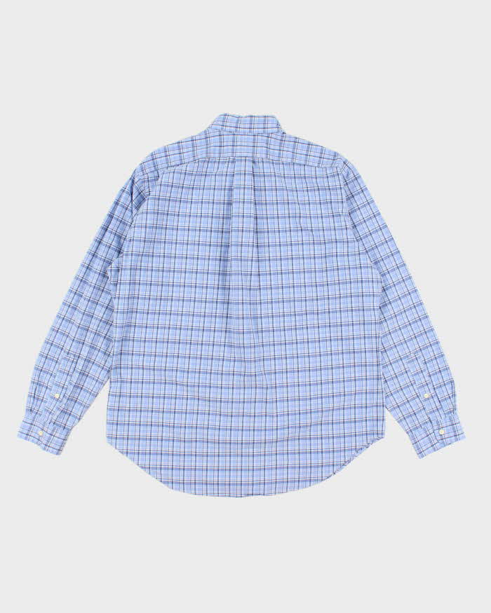 Vintage 90s Ralph Lauren Blue Check Shirt - L