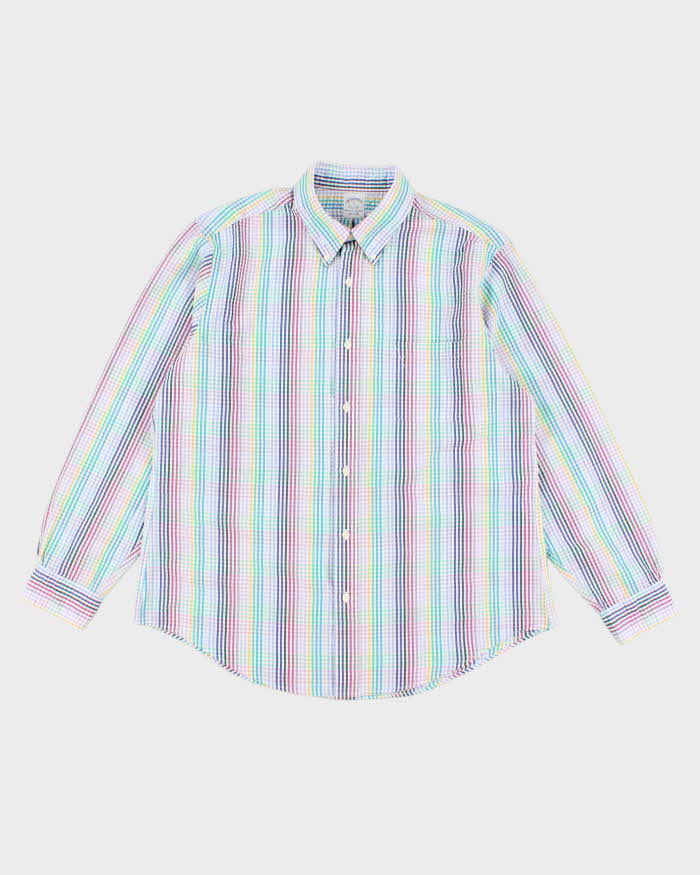 Brooks Brother Multicoloured Striped Shirt - XL