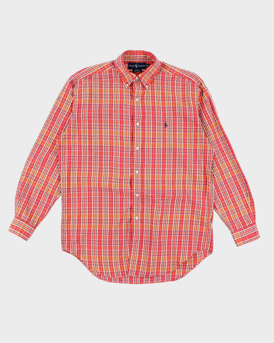 Vintage 90s Ralph Lauren Oversized Check Shirt - S