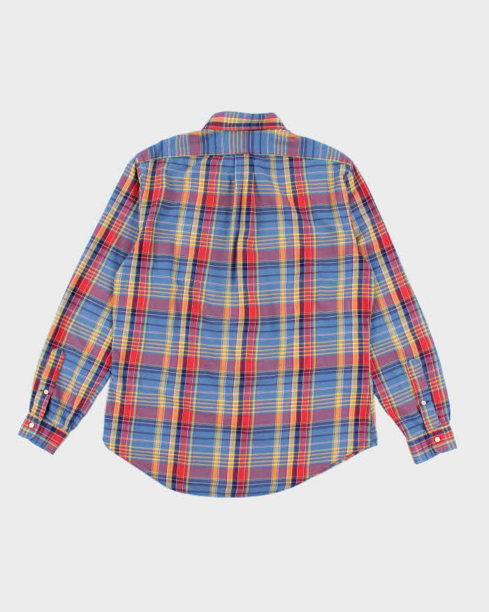 Vintage 90s Ralph Lauren Multicoloured Check Shirt - L – Rokit