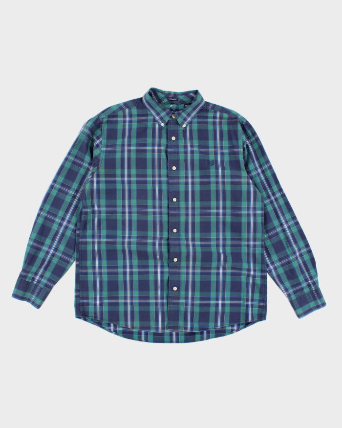 Men's Vintage Chaps Checked Shirt - L