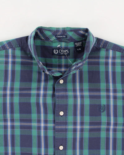 Men's Vintage Chaps Checked Shirt - L