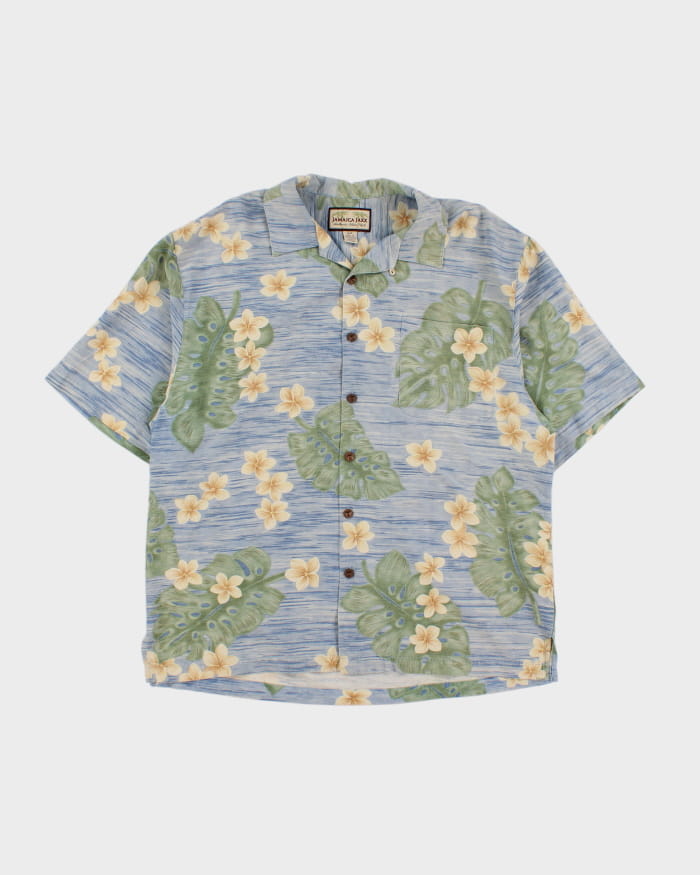 Men's Vintage 90s Jamaica Jaxx Hawaiian Shirt - L