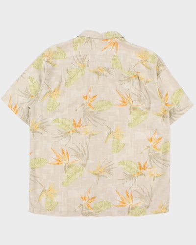 Vintage Men's Tommy Bahama Silk Hawaiian Shirt - L