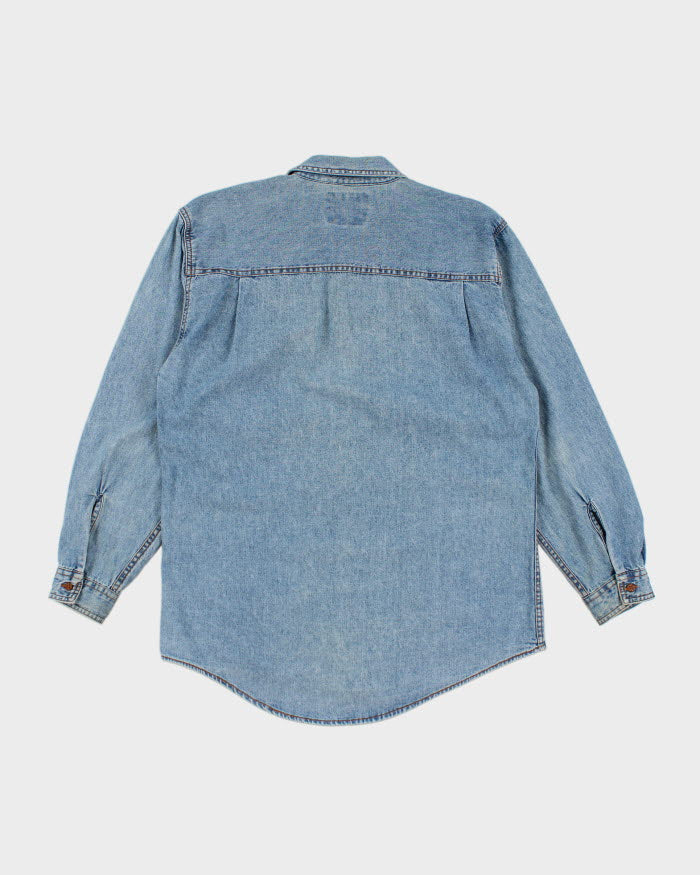 Vintage 90s Levi's Orange Tab Denim Shirt - M