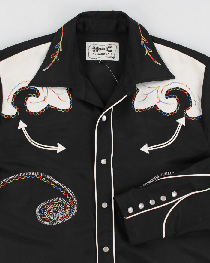 H Bar C Ranchwear Western Shirt - L – Rokit