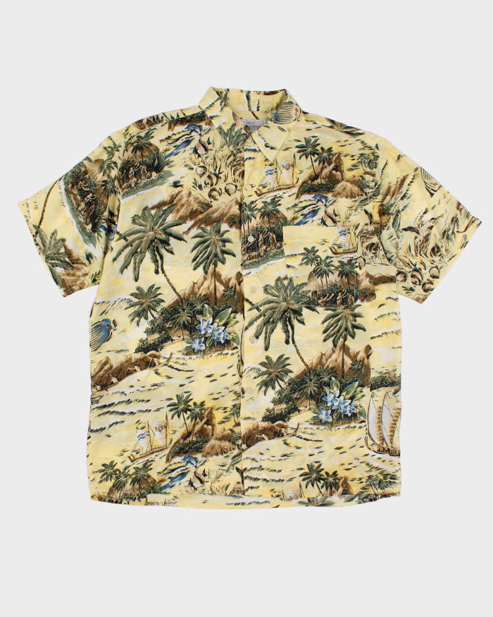 Vintage 80s Hawaii Silkway Shirt - M