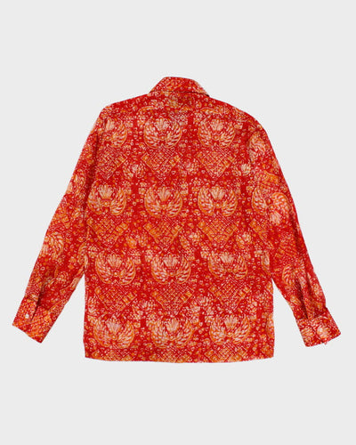 Vintage 70s Light Funky Shirt - M