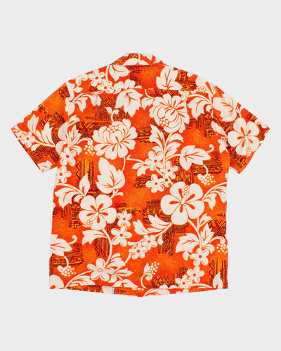 Vintage 70s Style Hawaiian Shirt - L