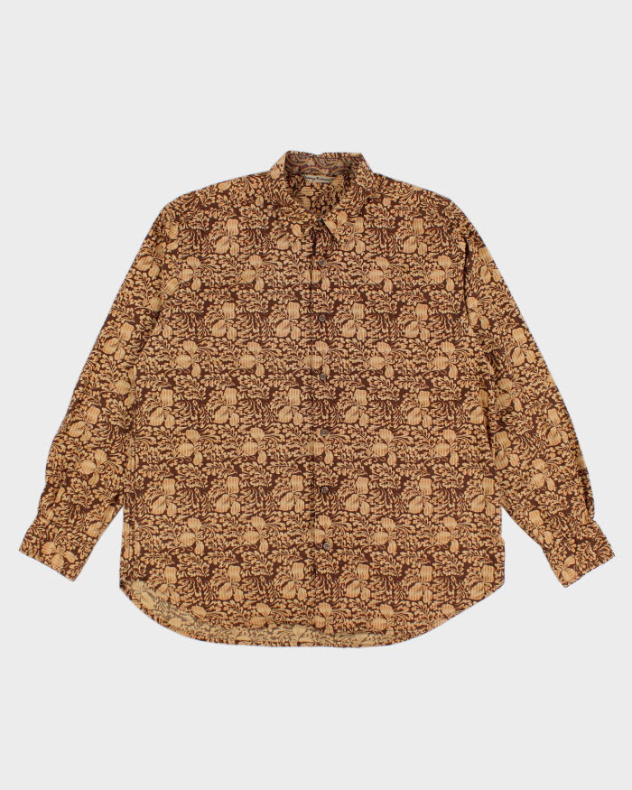 00s Tommy Bahama Hawaiian Patterned Shirt - L