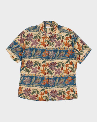 Vintage 90s Pierre Cardin Floral Shirt - L