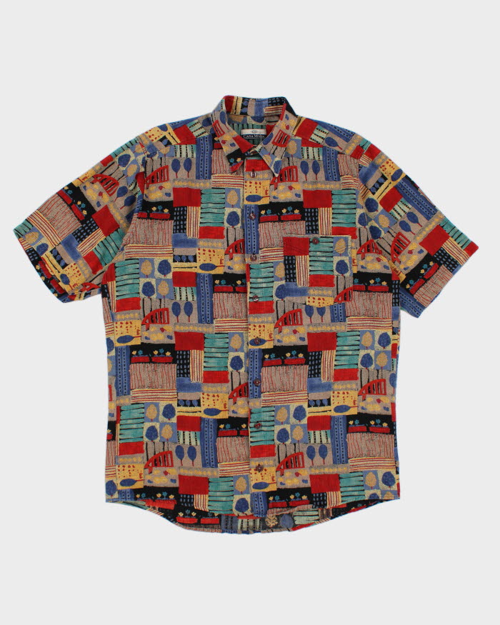 Vintage 90s Casa Moda Abstract Shirt - XXL