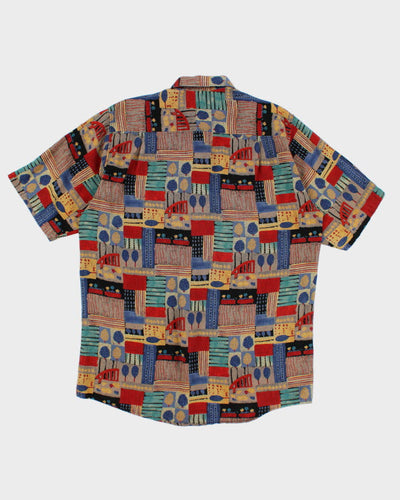 Vintage 90s Casa Moda Abstract Shirt - XXL