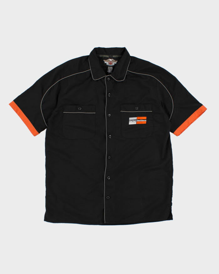 00s Harley Davidson Racing Shirt - M