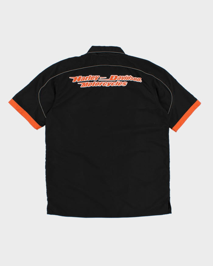 00s Harley Davidson Racing Shirt - M