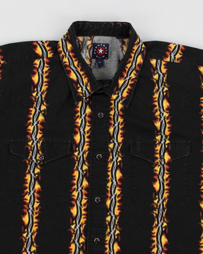 Panhandle Slim Barbed Western Shirt - XL