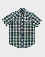 Vintage 90s/00s Lee Check Western Shirt - L