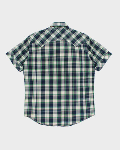 Vintage 90s/00s Lee Check Western Shirt - L