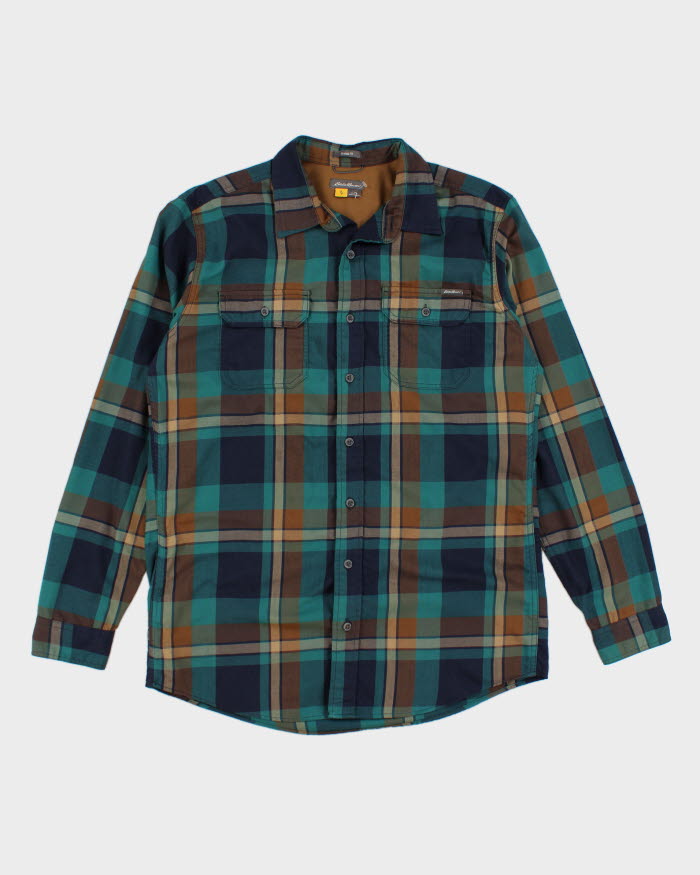 00s Eddie Bauer Check Shirt - XL