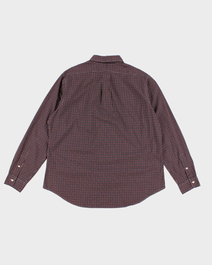 Vintage 90s Ralph Lauren Red Chect Shirt - XL