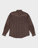 Vintage 80s/90s Destry Check Western Shirt - L