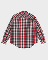 Vintage 90s Lucky Brand Check Western Shirt - XL